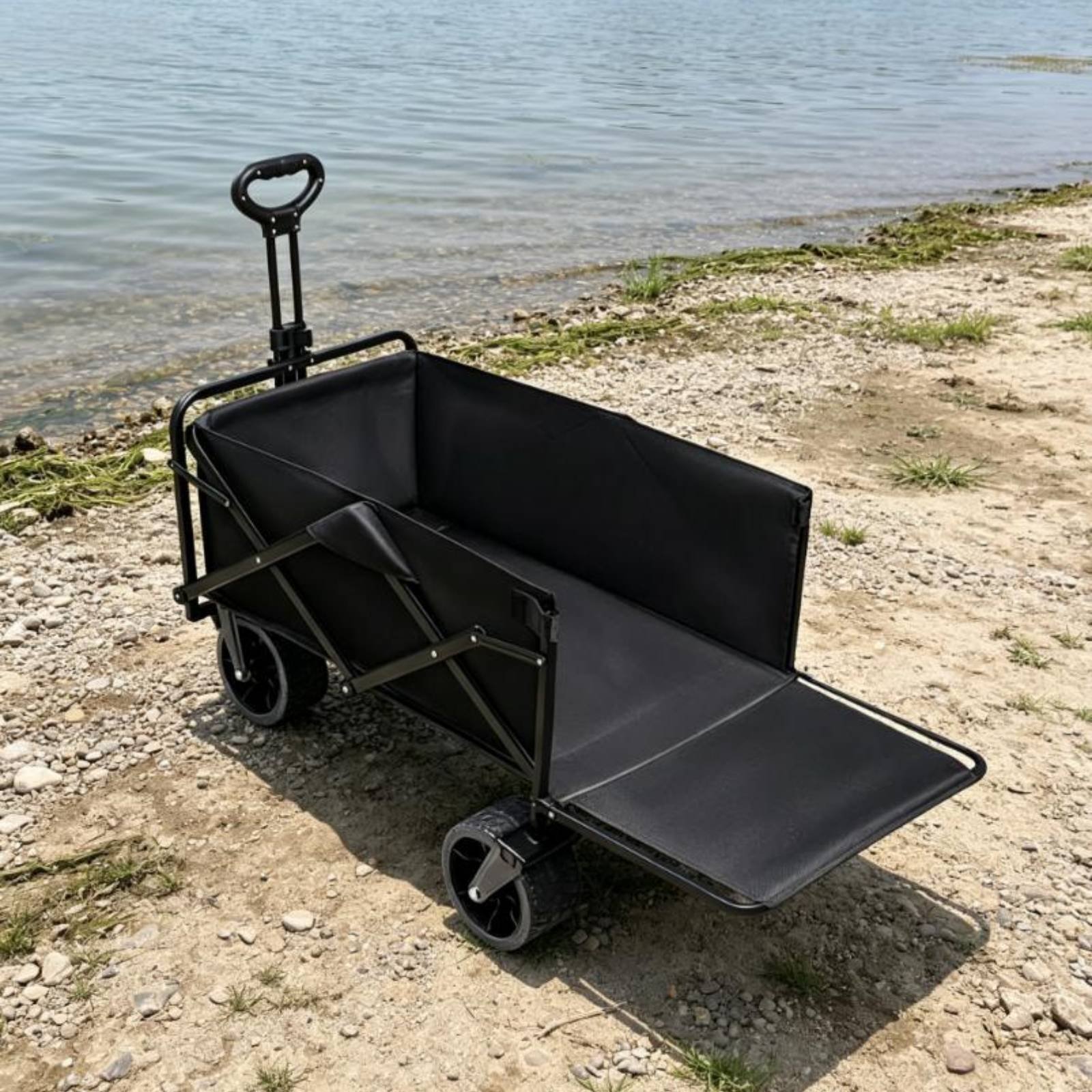 頑丈なキャンプワゴン特大折りたたみ式ワゴン車両アウトドアギア - Jinli Outdoor Camping のレビューと価格