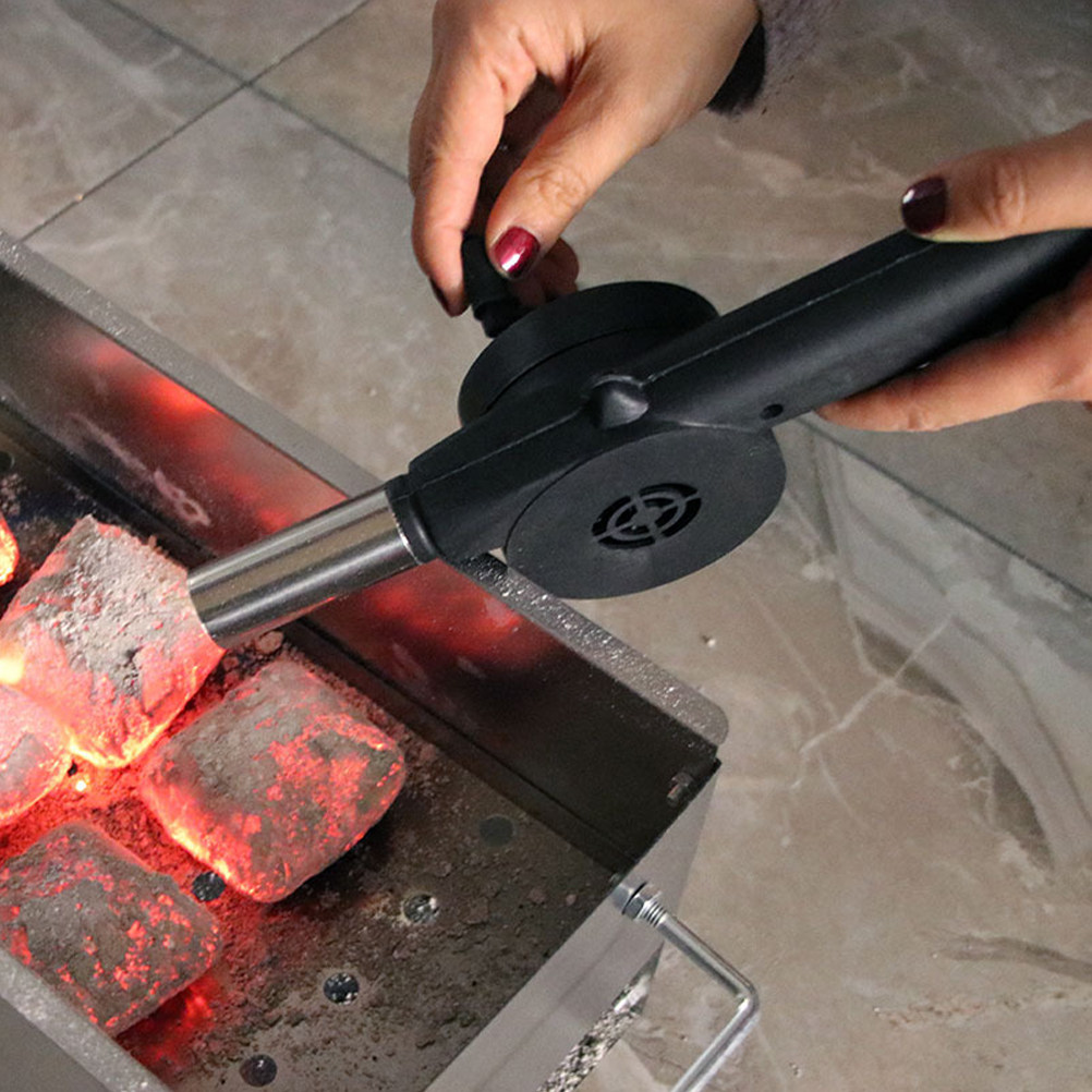 3個入り 手動バーベキューファン 手回し式火吹き機 ポータブ - Outdoor Camping Fireplace のレビューと価格